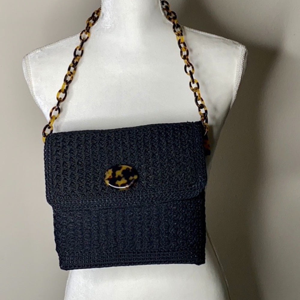 Christian Livingston Collection Black/Tortoise bag